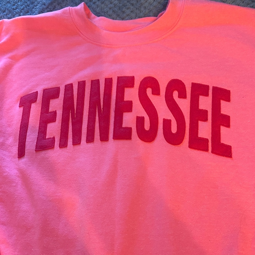 Tennessee Super Soft Oversized Pink Sweatshirt